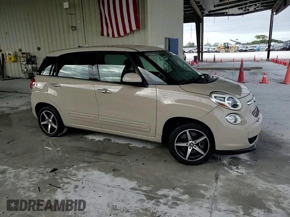 2014 FIAT 500L Easy with VIN ZFBCFABH4EZ021136, listed as a Copart auction lot 84444714 with 88,461 mi miles and Salvage Title. Bid and sale history available at carsss.com. Image 13.