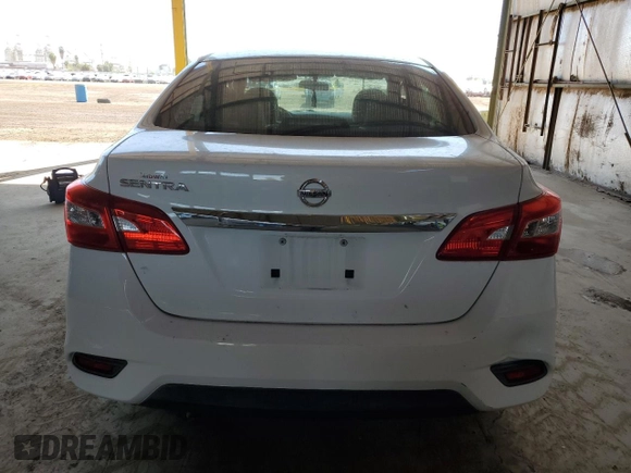 2017 Nissan Sentra S with VIN 3N1AB7AP2HY335963, listed as a Copart auction lot 52552185 with 75,119 mi miles and Salvage Title. Bid and sale history available at DreamBid. Image 6.