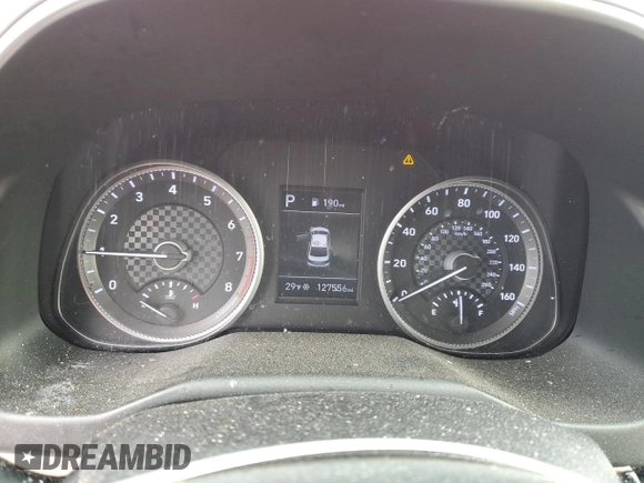 2020 Hyundai Elantra SE with VIN 5NPD74LF2LH620506, listed as a Copart auction lot 46542785 with 127,556 mi miles and Salvage Title. Bid and sale history available at carsss.com. Image 9.