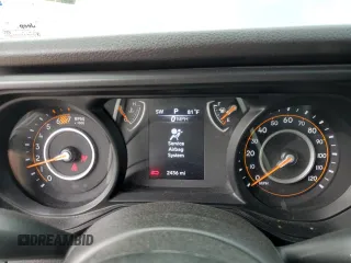 2024 Jeep Wrangler Willys with VIN 1C4PJXDG4RW278583, listed as a Copart auction lot 50951845 with 2,456 mi miles and Salvage Title. Bid and sale history available at carsss.com. Image 9.