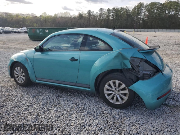 2018 Volkswagen Beetle with VIN 3VWFD7AT4JM716511, listed as a Copart auction lot 49031175 with 91,456 mi miles and Salvage Title. Bid and sale history available at DreamBid. Image 2.