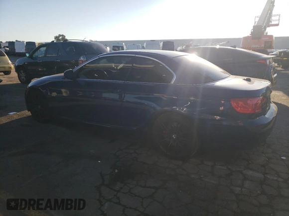 2013 BMW 3 Series 335i with VIN WBADX7C56DJ589629, listed as a Copart auction lot 87324694 with 110,246 mi miles and Salvage Title. Bid and sale history available at DreamBid. Image 2.