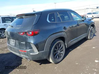 2025 Mazda CX-50 S Premium with VIN 7MMVABDM1SN314175, listed as a IAAI auction lot 41793171 with 7,839 mi miles and . Bid and sale history available at DreamBid. Image 4.