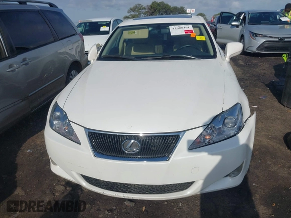 2006 Lexus IS 250 with VIN JTHBK262165000865, listed as a IAAI auction lot 42008461 with 144,230 mi miles and . Bid and sale history available at DreamBid. Image 12.