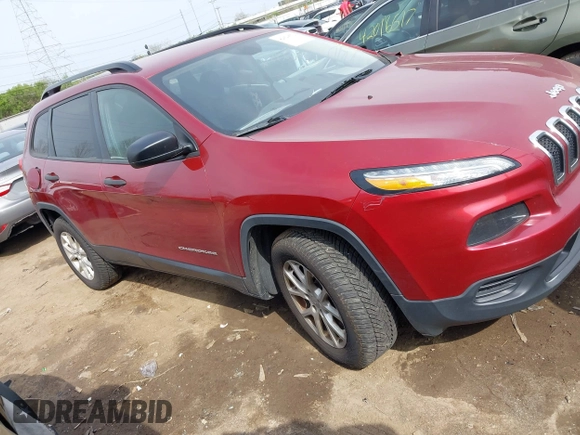 2016 Jeep Cherokee Sport with VIN 1C4PJMAB6GW191398, listed as a IAAI auction lot 42029572 with 214,790 mi miles and . Bid and sale history available at DreamBid. Image 14.