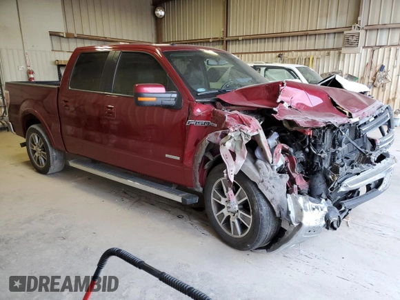 2014 Ford F-150 XL with VIN 1FTFW1CT5EKF19402, listed as a Copart auction lot 51514625 with 151,399 mi miles and Salvage Title. Bid and sale history available at carsss.com. Image 4.