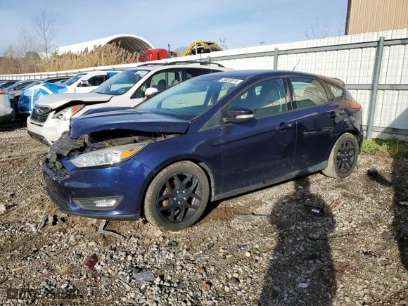 2016 Ford Focus SE with VIN 1FADP3K24GL286852, listed as a Copart auction lot 79855874 with 114,640 mi miles and Salvage Title. Bid and sale history available at carsss.com. Image 1.