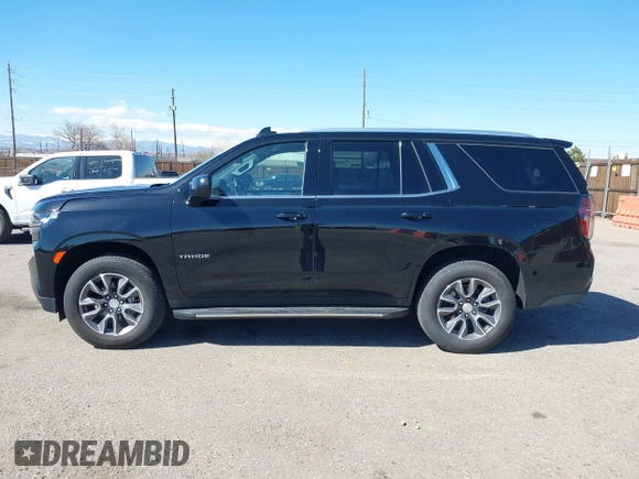 2023 Chevrolet Tahoe LS with VIN 1GNSKMKD1PR507609, listed as a IAAI auction lot 41591226 with 9,292 mi miles and . Bid and sale history available at DreamBid. Image 14.