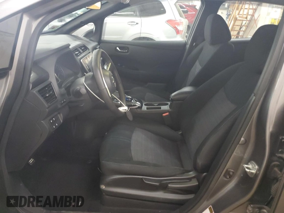 2020 Nissan LEAF SV Plus with VIN 1N4BZ1CP7LC311088, listed as a Copart auction lot 48157795 with 37,181 mi miles and Salvage Title. Bid and sale history available at DreamBid. Image 7.