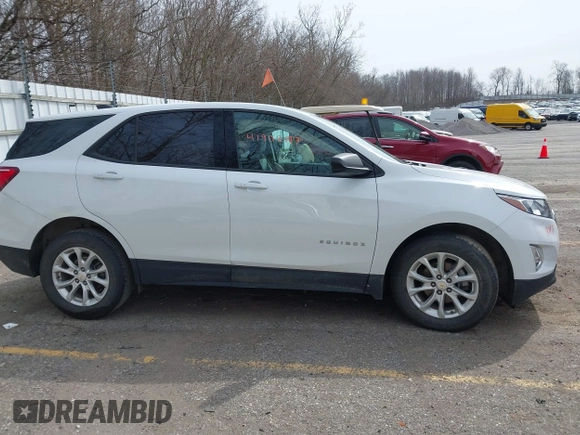 2018 Chevrolet Equinox LS with VIN 2GNAXHEVXJ6127471, listed as a IAAI auction lot 41908117 with 55,695 mi miles and . Bid and sale history available at DreamBid. Image 12.