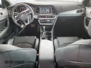2018 Hyundai Sonata Sport with VIN 5NPE34AFXJH639031, listed as a Copart auction lot 53173295 with 39,727 mi miles and Salvage Title. Bid and sale history available at DreamBid. Image 8.