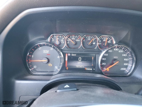 2015 GMC Sierra 3500HD SLT with VIN 1GT423E88FF189157, listed as a Copart auction lot 84967694 with 137,147 mi miles and Clean Title. Bid and sale history available at carsss.com. Image 9.