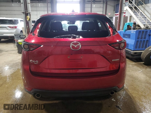 2020 Mazda CX-5 Grand Touring with VIN JM3KFBDM2L1771632, listed as a Copart auction lot 52894945 with 34,926 mi miles and Salvage Title. Bid and sale history available at carsss.com. Image 6.