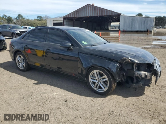 2017 Audi A4 Premium with VIN WAUGNAF40HN024410, listed as a Copart auction lot 48068875 with 161,691 mi miles and Salvage Title. Bid and sale history available at carsss.com. Image 4.