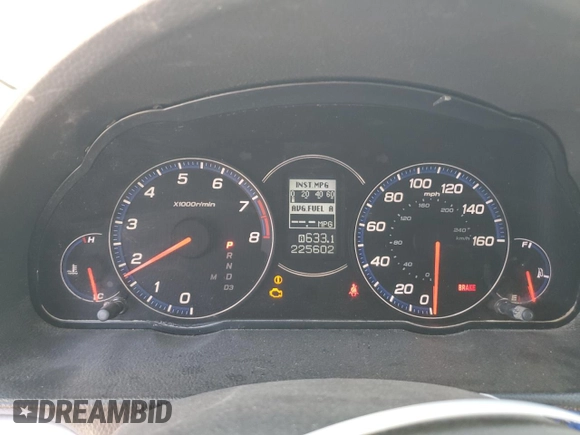2008 Acura TSX z VIN JH4CL96848C006351, wystawiony jako Copart lot #58997105 z przebiegiem 225 602 mil mil oraz Czysty tytuł • Clean title. Historia ofert i sprzedaży dostępna na DreamBid. Obrazek 9.