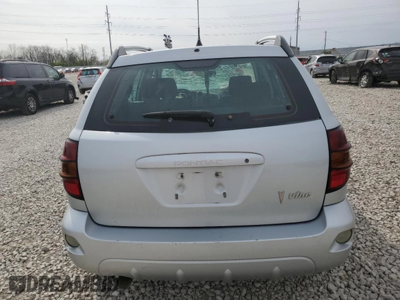2005 Pontiac Vibe with VIN 5Y2SL63895Z411629, listed as a Copart auction lot 53546955 with Not Provided miles and Salvage Title. Bid and sale history available at carsss.com. Image 6.