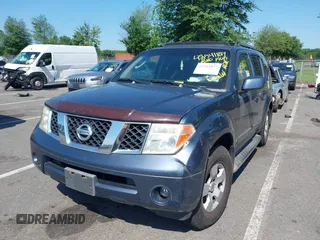 2005 Nissan Pathfinder SE with VIN 5N1AR18W55C778885, listed as a IAAI auction lot 42541827 with 147,853 mi miles and . Bid and sale history available at DreamBid. Image 2.
