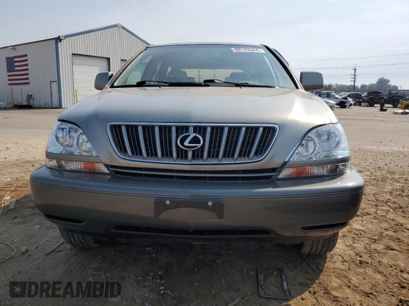 2002 Lexus RX 300 with VIN JTJHF10U220272060, listed as a Copart auction lot 69142344 with 204,264 mi miles and Salvage Title. Bid and sale history available at carsss.com. Image 5.