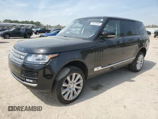 2016 Land Rover Range Rover Supercharged z VIN SALGS3EF9GA252673, wystawiony jako Copart lot #48570495 z przebiegiem 103 593 mil mil oraz Czysty tytuł • Clean title. Historia ofert i sprzedaży dostępna na DreamBid. Obrazek 1.