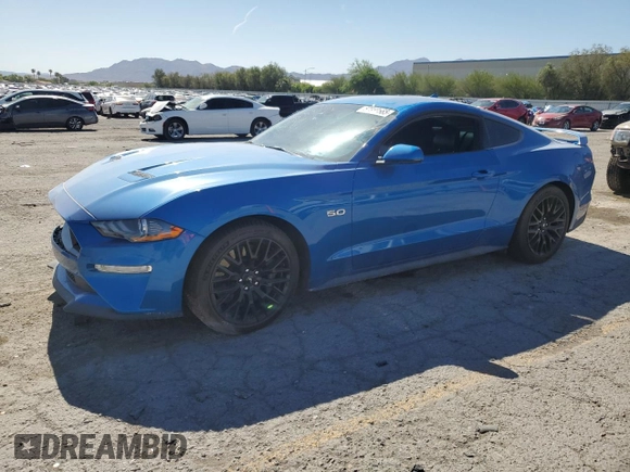 2020 Ford Mustang GT z VIN 1FA6P8CFXL5173400, wystawiony jako Copart lot #57359565 z przebiegiem 24 666 mil mil oraz Szkoda całkowita • Salvage title. Historia ofert i sprzedaży dostępna na DreamBid. Obrazek 1.