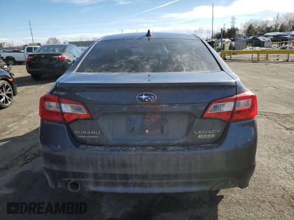 2017 Subaru Legacy Premium with VIN 4S3BNAF6XH3036266, listed as a Copart auction lot 46363055 with 163,073 mi miles and Salvage Title. Bid and sale history available at DreamBid. Image 6.