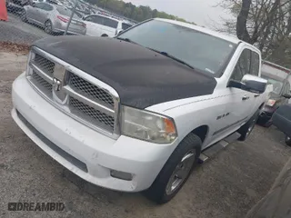 2010 Dodge Ram 1500 SLT with VIN 1D7RB1GT7AS164798, listed as a IAAI auction lot 41847595 with 247,758 mi miles. Bid and sale history available at carsss.com. Image 2.