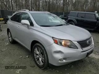 2011 Lexus RX 450h with VIN JTJBC1BA3B2417922, listed as a Copart auction lot 86585024 with 198,151 mi miles and Salvage title. Bid and sale history available at DreamBid. Image 11.