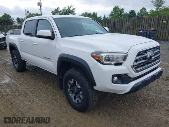 2017 Toyota Tacoma SR5 z VIN 5TFCZ5AN9HX115659, wystawiony jako IAAI lot #42375002 z przebiegiem 105 170 mil mil oraz . Historia ofert i sprzedaży dostępna na DreamBid. Obrazek 1.