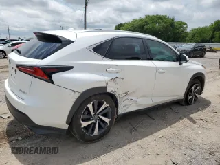 2020 Lexus NX 300 z VIN JTJGARBZ5L5010328, wystawiony jako Copart lot #58437605 z przebiegiem 67 752 mil mil oraz Szkoda całkowita • Salvage title. Historia ofert i sprzedaży dostępna na DreamBid. Obrazek 3.