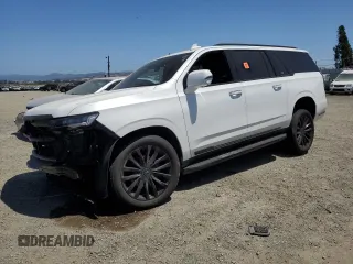 2022 Cadillac Escalade ESV Luxury with VIN 1GYS4JKL0NR110246, listed as a Copart auction lot 57115215 with Not provided miles and Salvage title. Bid and sale history available at DreamBid. Image 1.