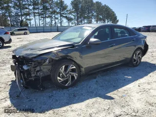 2025 Hyundai Elantra SEL Convenience with VIN KMHLS4DG5SU855130, listed as a Copart auction lot 50041285 with 19,181 mi miles and Salvage Title. Bid and sale history available at carsss.com. Image 1.