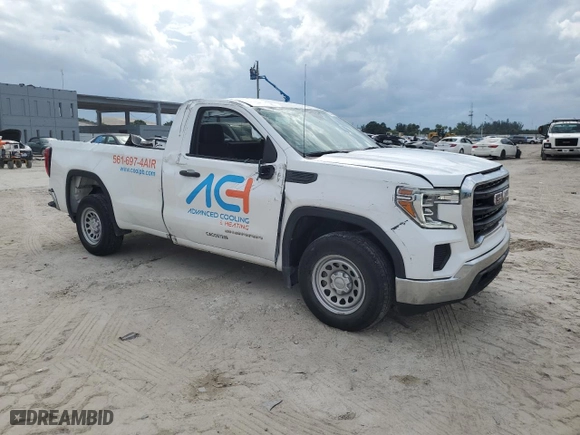 2022 GMC Sierra 1500 Limited Pro with VIN 3GTN8AEK2NG213288, listed as a Copart auction lot 72508314 with 33,689 mi miles and Non Repairable. Bid and sale history available at carsss.com. Image 4.
