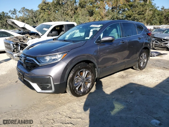 2022 Honda CR-V EX-L with VIN 5J6RW1H88NA011037, listed as a Copart auction lot 83183054 with 43,485 mi miles. Bid and sale history available at carsss.com. Image 1.
