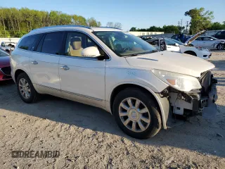 2015 Buick Enclave Premium with VIN 5GAKVCKD4FJ315660, listed as a Copart auction lot 52510815 with 134,963 mi miles and Salvage Title. Bid and sale history available at DreamBid. Image 4.