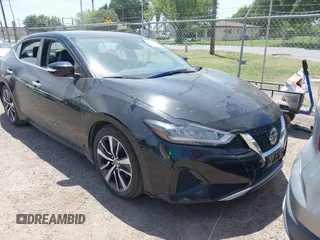 2021 Nissan Maxima SV with VIN 1N4AA6CV8MC515334, listed as a IAAI auction lot 42054498 with 65,098 mi miles and . Bid and sale history available at DreamBid. Image 1.
