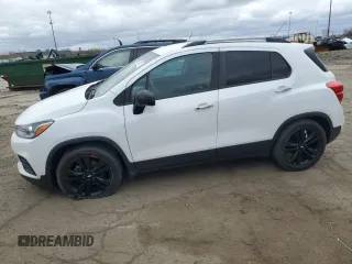 2018 Chevrolet Trax LT with VIN 3GNCJLSB5JL158095, listed as a Copart auction lot 53045575 with 117,819 mi miles and Clean Title. Bid and sale history available at carsss.com. Image 1.