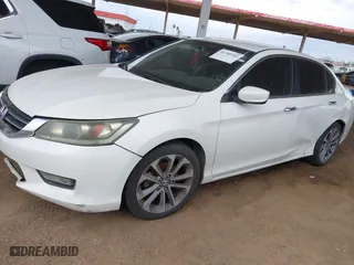 2014 Honda Accord Sedan Sport with VIN 1HGCR2F58EA287205, listed as a IAAI auction lot 41789702 with 207,393 mi miles. Bid and sale history available at carsss.com. Image 20.