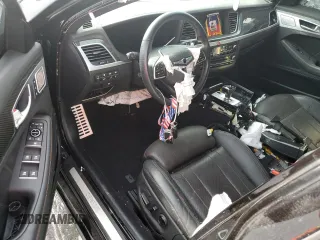 2018 Genesis G80 Sport z VIN KMHGN4JB1JU250294, wystawiony jako Copart lot #71487574 z przebiegiem Nie podano mil oraz Szkoda całkowita • Salvage title. Historia ofert i sprzedaży dostępna na DreamBid. Obrazek 8.