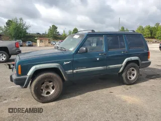 1998 Jeep Cherokee Sport z VIN 1J4FJ68S9WL249365, wystawiony jako Copart lot #58896155 z przebiegiem 344 530 mil mil oraz Czysty tytuł • Clean title. Historia ofert i sprzedaży dostępna na DreamBid. Obrazek 1.