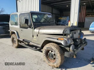 1991 Jeep Wrangler with VIN 2J4FY49S5MJ112683, listed as a Copart auction lot 47187635 with 230,342 mi miles and Clean title. Bid and sale history available at DreamBid. Image 4.