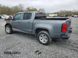 2022 Chevrolet Colorado 4WD LT with VIN 1GCGTCENXN1307091, listed as a Copart auction lot 44233125 with 46,298 mi miles and Salvage Title. Bid and sale history available at carsss.com. Image 2.