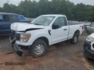 2022 Ford F-150 XL with VIN 1FTMF1EB1NKD82924, listed as a Copart auction lot 62689774 with 46,183 mi miles and Salvage title. Bid and sale history available at DreamBid. Image 1.
