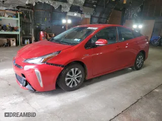 2019 Toyota Prius LE with VIN JTDL9RFU3K3005566, listed as a Copart auction lot 73356914 with 49,028 mi miles and Non Repairable. Bid and sale history available at carsss.com. Image 1.
