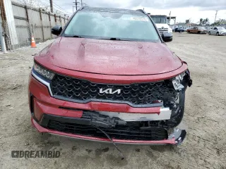 2022 Kia Sorento S with VIN 5XYRL4LC6NG129860, listed as a Copart auction lot 48370515 with 43,651 mi miles and Salvage Title. Bid and sale history available at carsss.com. Image 5.
