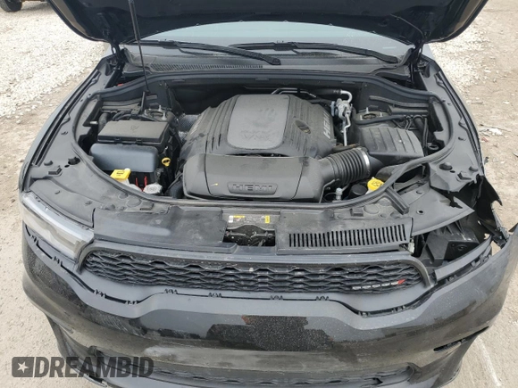 2021 Dodge Durango R/T with VIN 1C4SDJCTXMC750440, listed as a Copart auction lot 45473294 with 19,290 mi miles and Non Repairable. Bid and sale history available at DreamBid. Image 12.