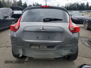 2014 Nissan Juke SV with VIN JN8AF5MV4ET480348, listed as a Copart auction lot 51174635 with 63,350 mi miles and Salvage Title. Bid and sale history available at DreamBid. Image 6.