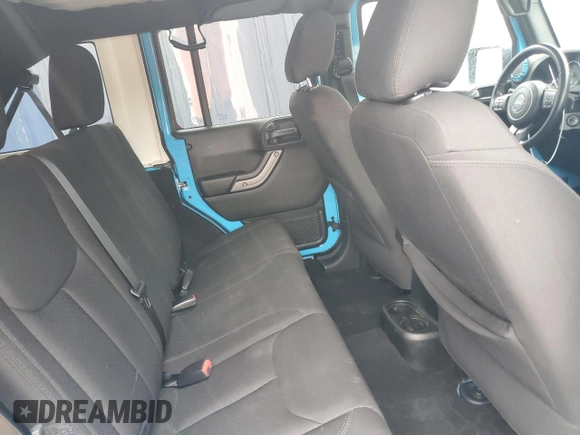 2018 Jeep Wrangler JK Unlimited Sport S with VIN 1C4BJWDG1JL868623, listed as a Copart auction lot 71317144 with 64,126 mi miles and Salvage Title. Bid and sale history available at carsss.com. Image 10.