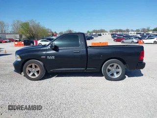 2018 Ram 1500 Express with VIN 3C6JR6AT9JG195381, listed as a IAAI auction lot 41874835 with 60,221 mi miles and . Bid and sale history available at DreamBid. Image 14.