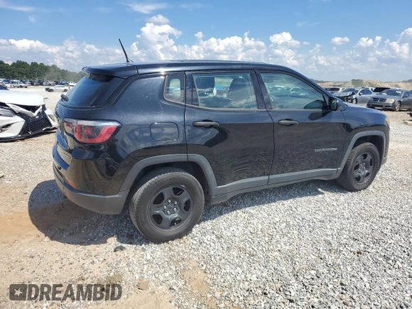 2018 Jeep Compass Sport z VIN 3C4NJCAB7JT204335, wystawiony jako Copart lot #63252625 z przebiegiem 182 978 mil mil oraz Czysty tytuł • Clean title. Historia ofert i sprzedaży dostępna na DreamBid. Obrazek 3.