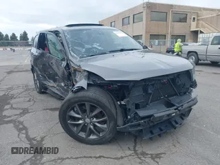 2018 Dodge Durango GT with VIN 1C4RDJDG4JC176008, listed as a IAAI auction lot 41487557 with 92,217 mi miles and . Bid and sale history available at carsss.com. Image 1.